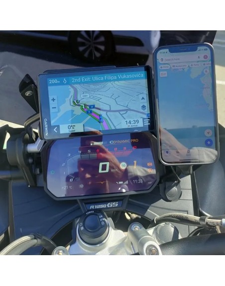 Supporto Extra per Telefono per Moto BMW GS | Comodo e Sicuro