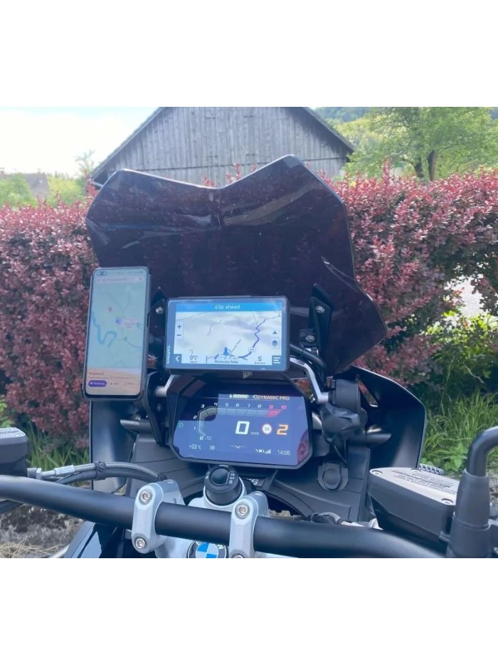 Zusätzliche Handyhalterung für BMW GS Motorrad | Bequem & Sicher