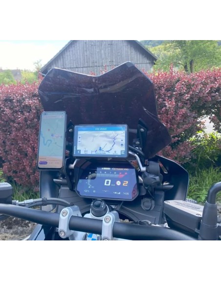 Dodatni nosilec telefona za motocikle BMW GS | Priročno & Varno
