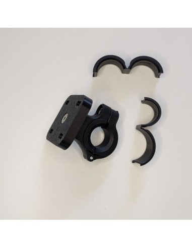 Soporte GPS Universal para Moto | Manillar 22-28mm | Doble Sistema de Fijación