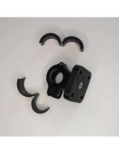 Soporte GPS Universal para Moto | Manillar 22-28mm | Doble Sistema de Fijación