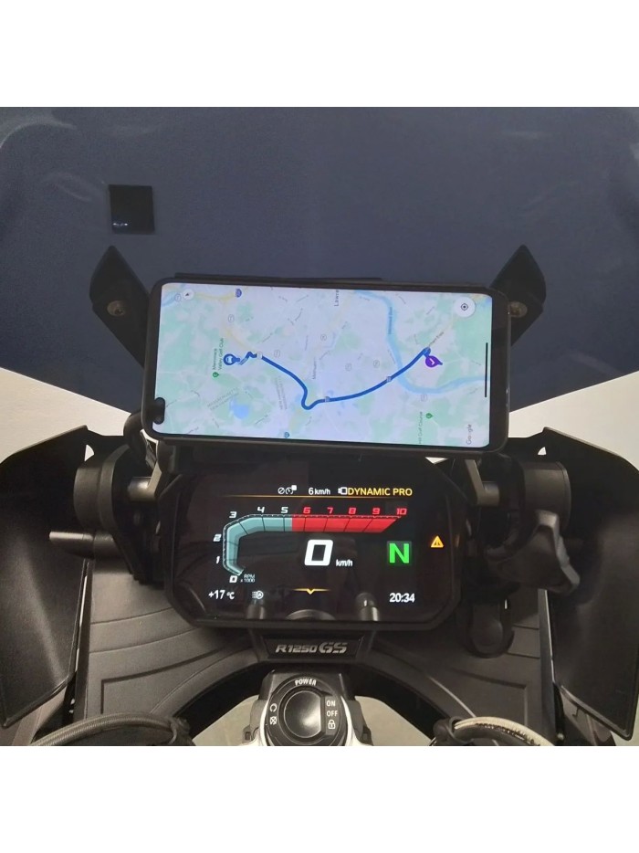 Adaptador de Navegación BMW a QuadLock para GS